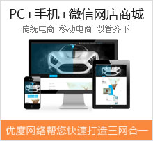 湖南优度网络，PC+APP+微网站